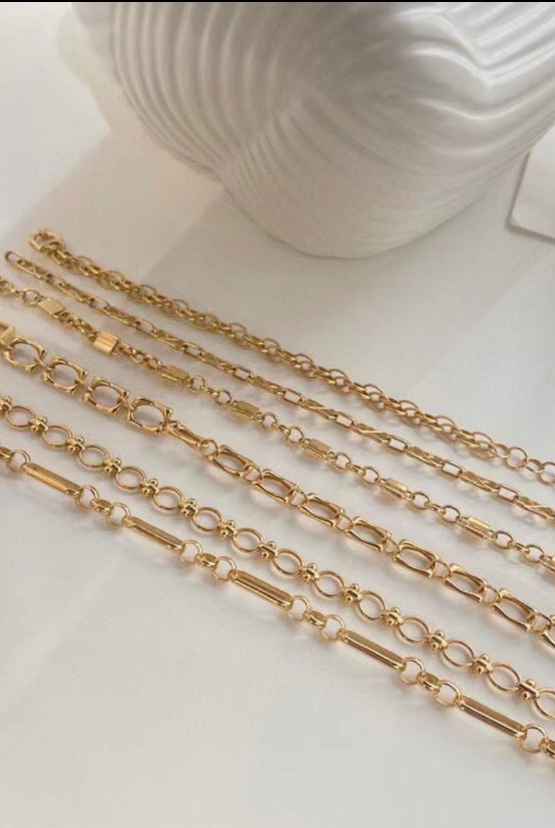 Ophanty Solid Gold Chain collection