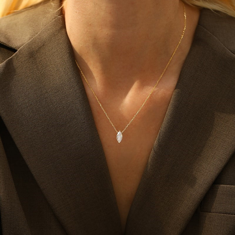zirconia swarovski necklace