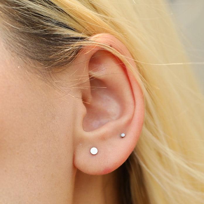 silver sleep in earrings