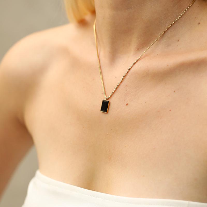 gold plated necklace