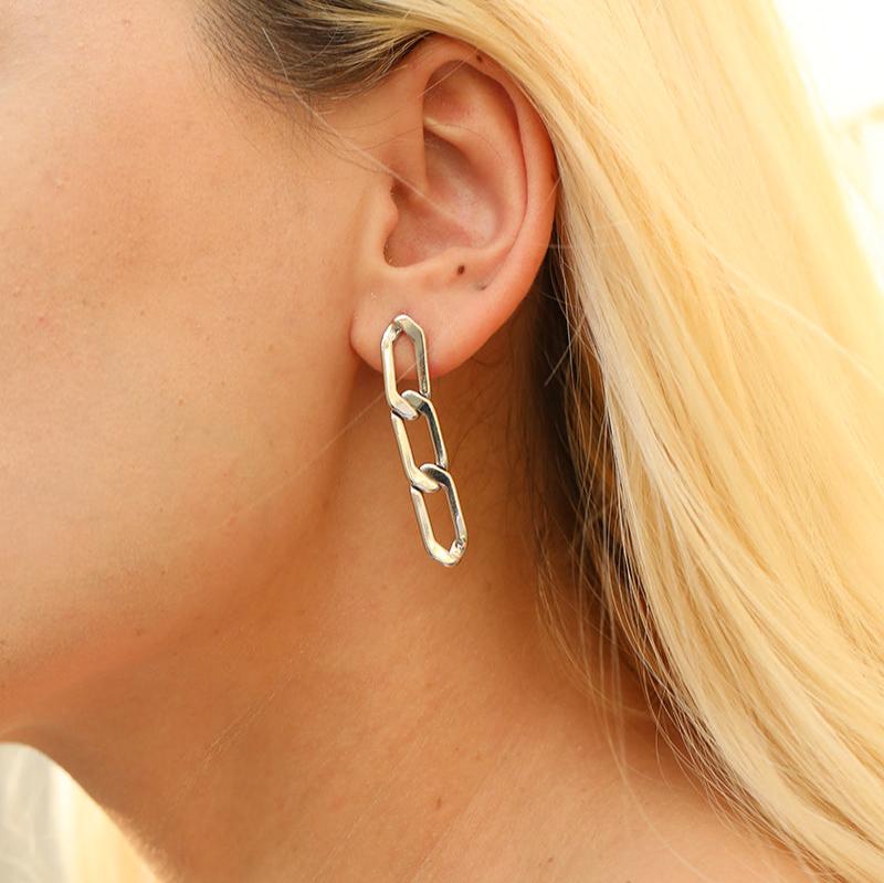 Kendall Link Kettenohrringe Ophanty Jewelry